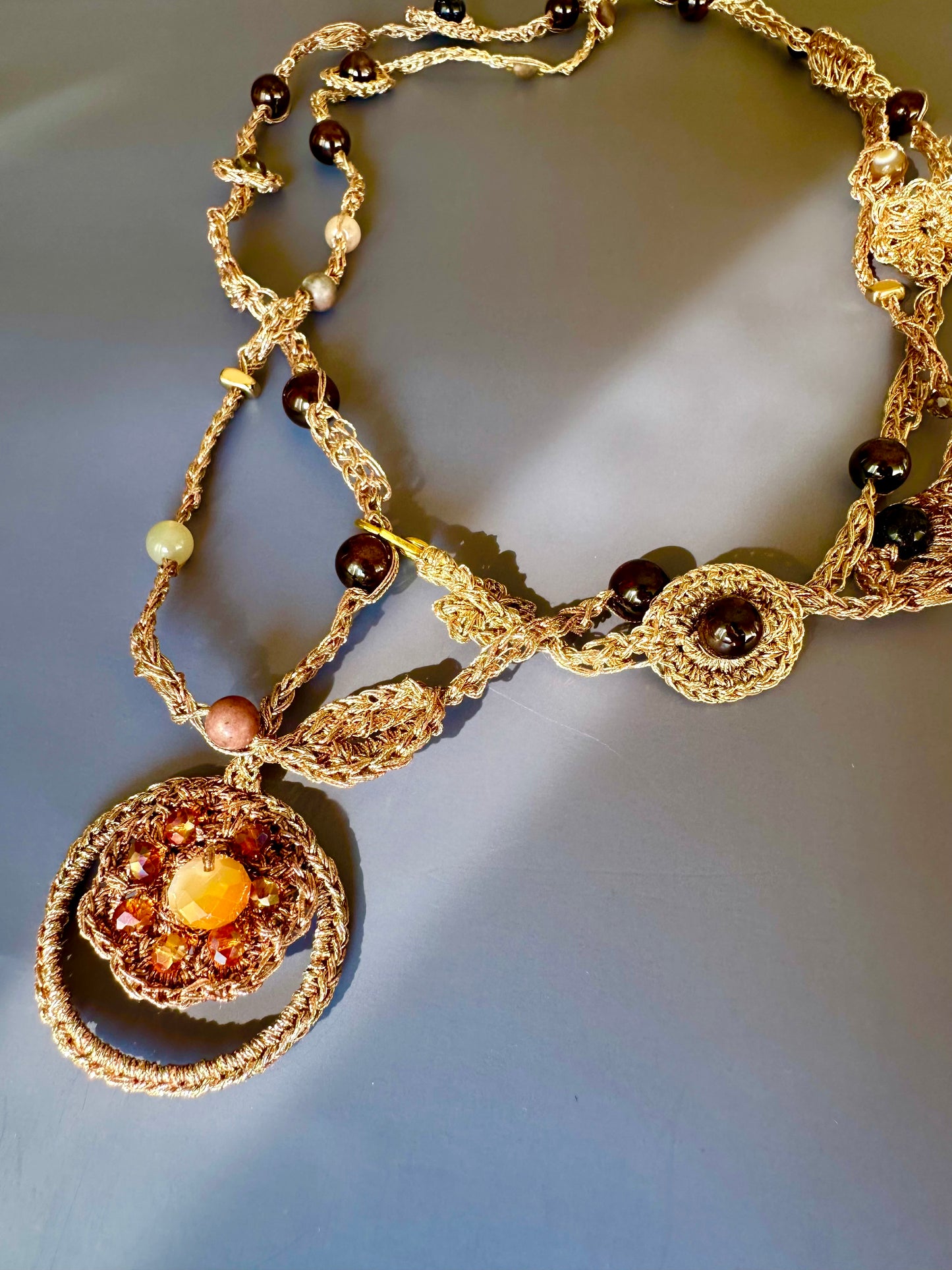 Golden Ember Necklace
