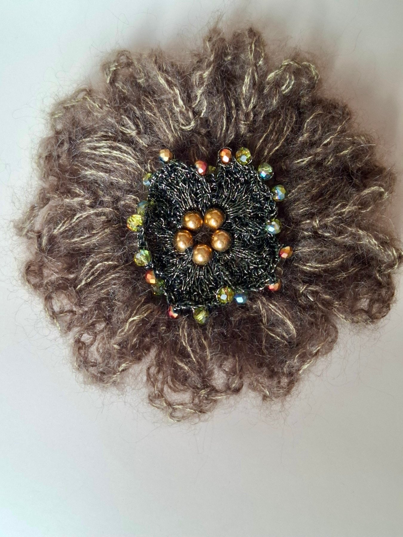 Olive Autumn Brooche