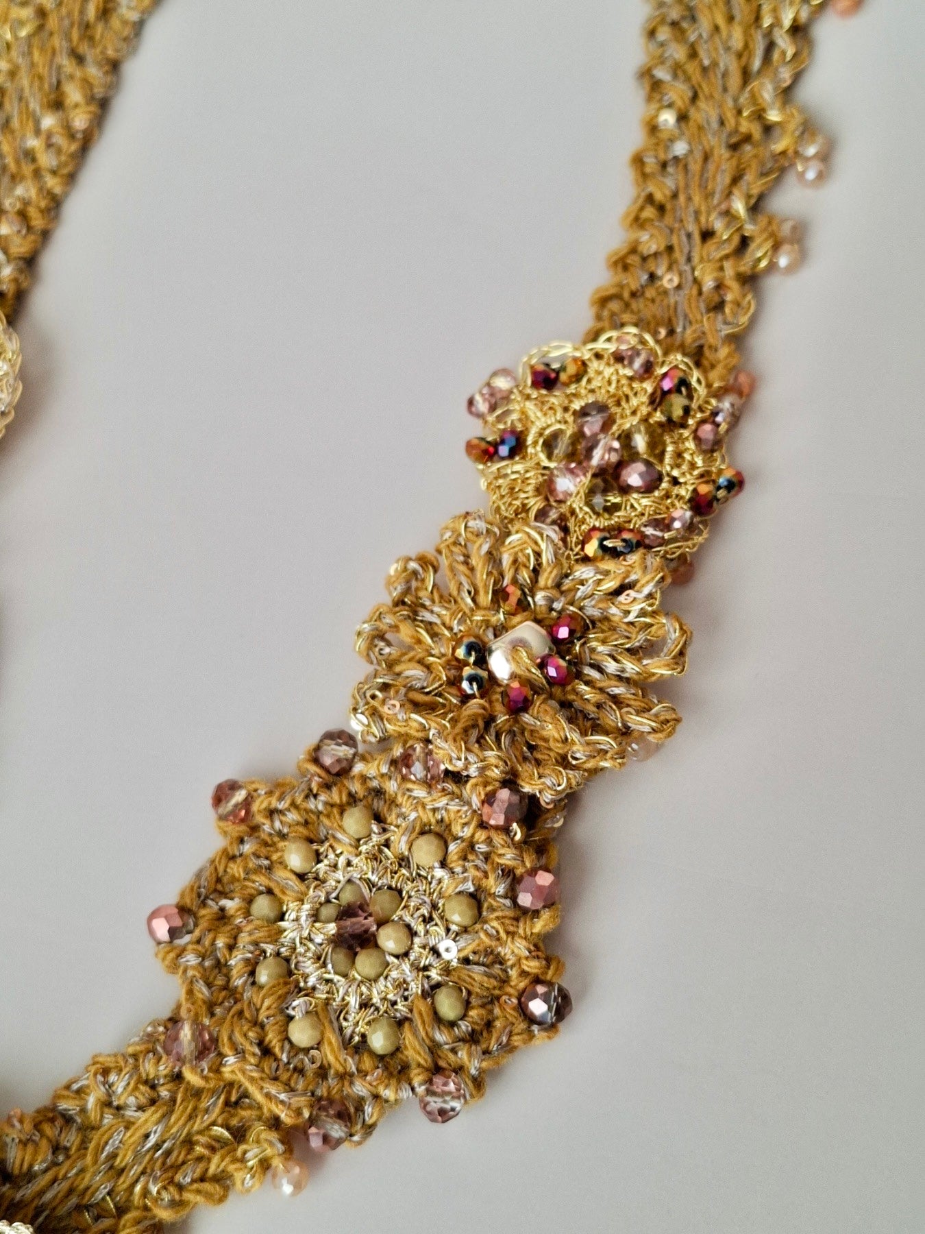 Handknit Necklace