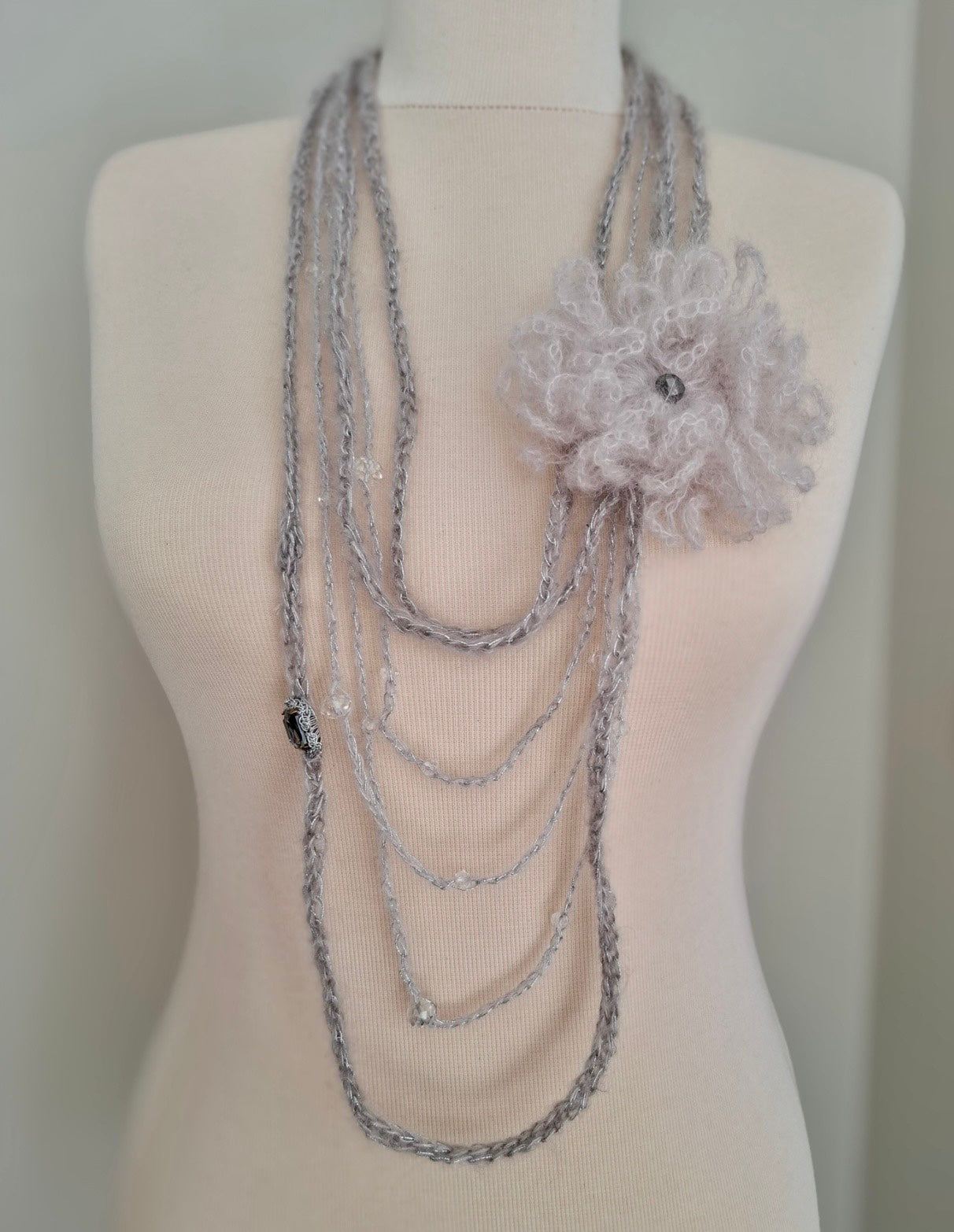 Handknit Necklace