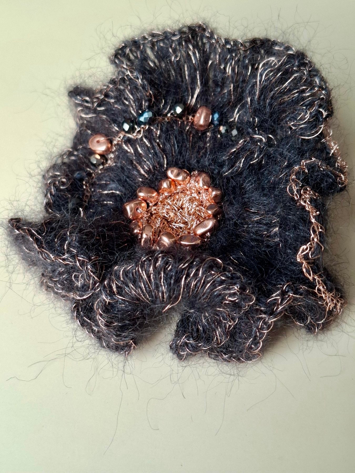 Midnight Glow Brooch