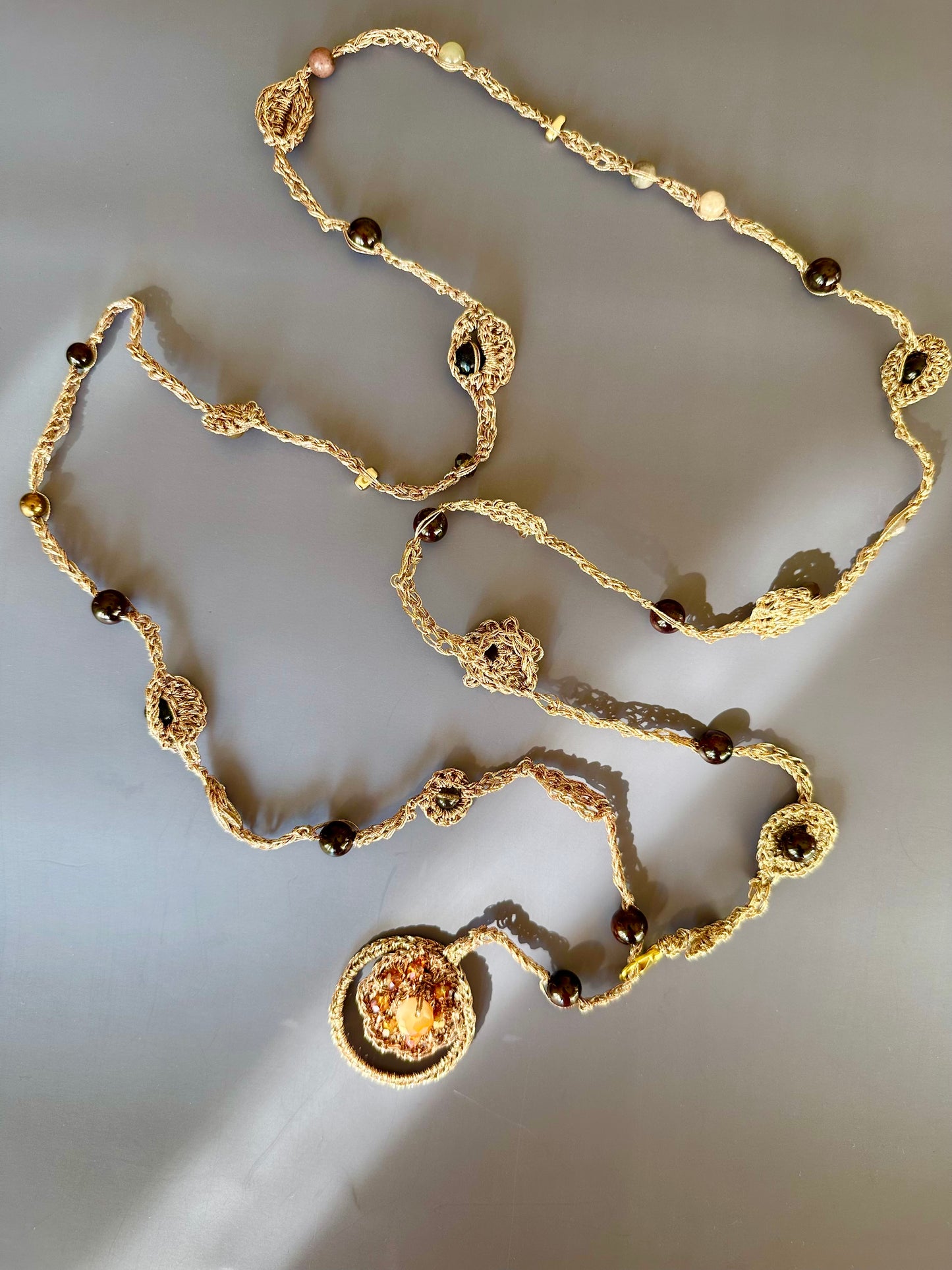 Golden Ember Necklace