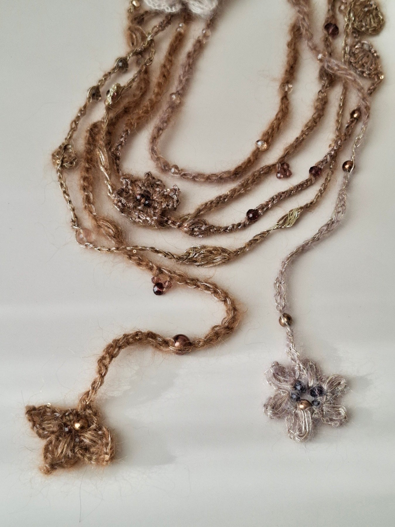 Handknit Necklace