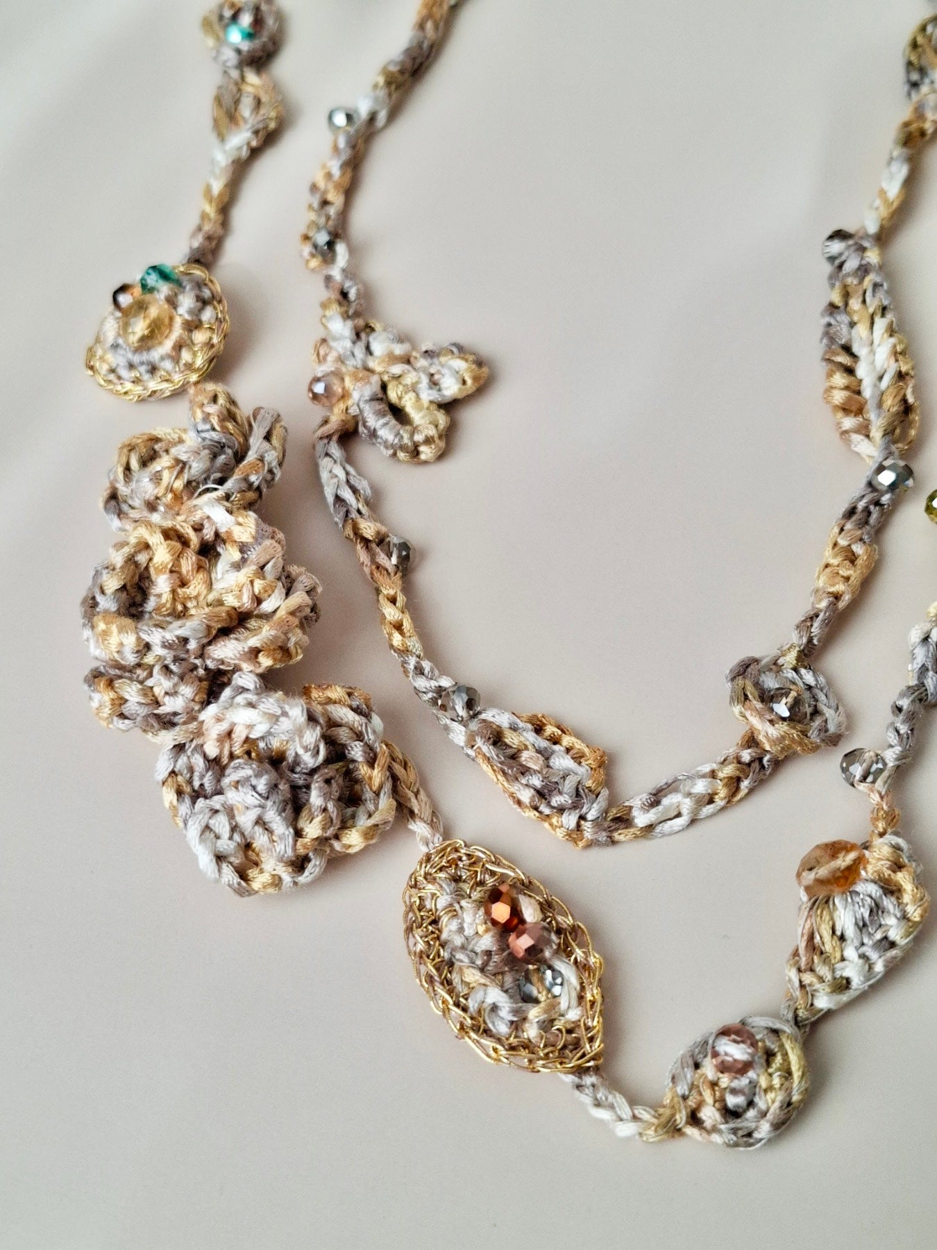 Handknit Necklace
