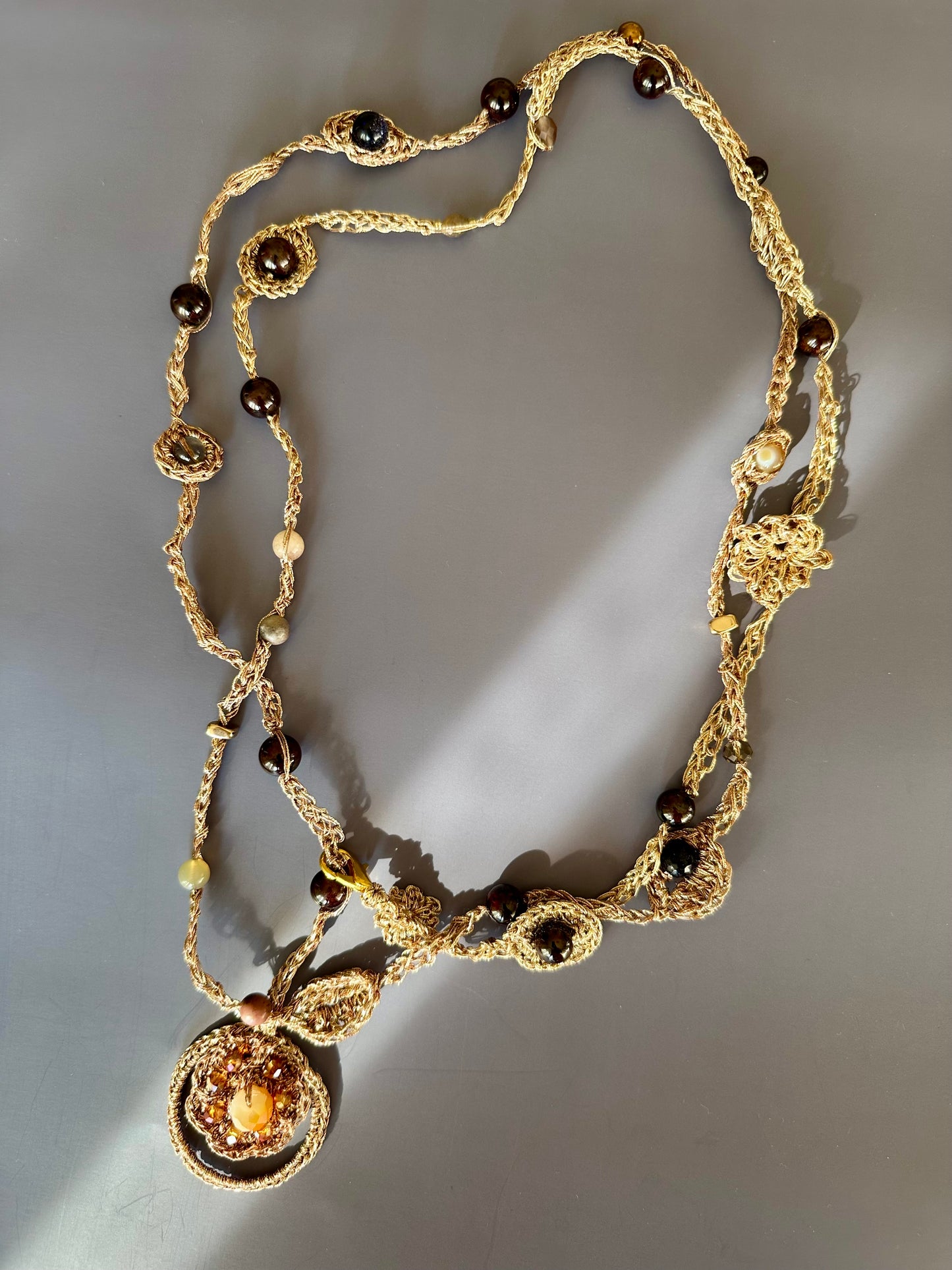 Golden Ember Necklace
