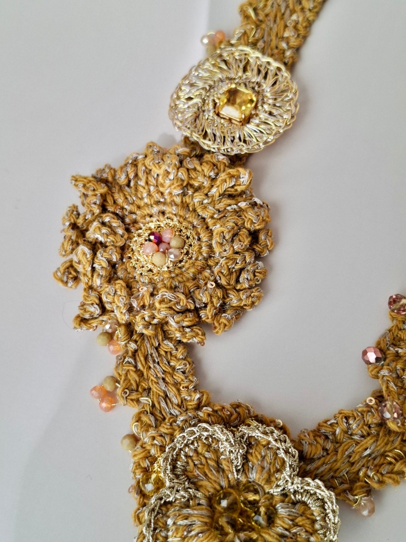 Handknit Necklace