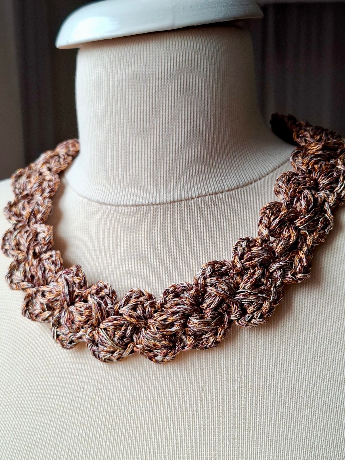 Missoni Silk Bloom – Handmade Statement Necklace