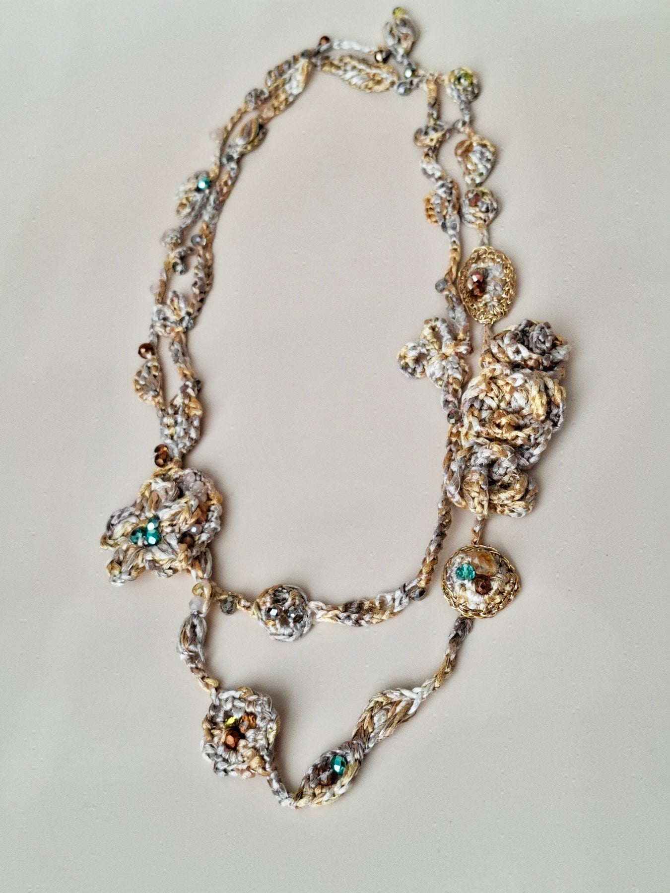 Handknit Necklace