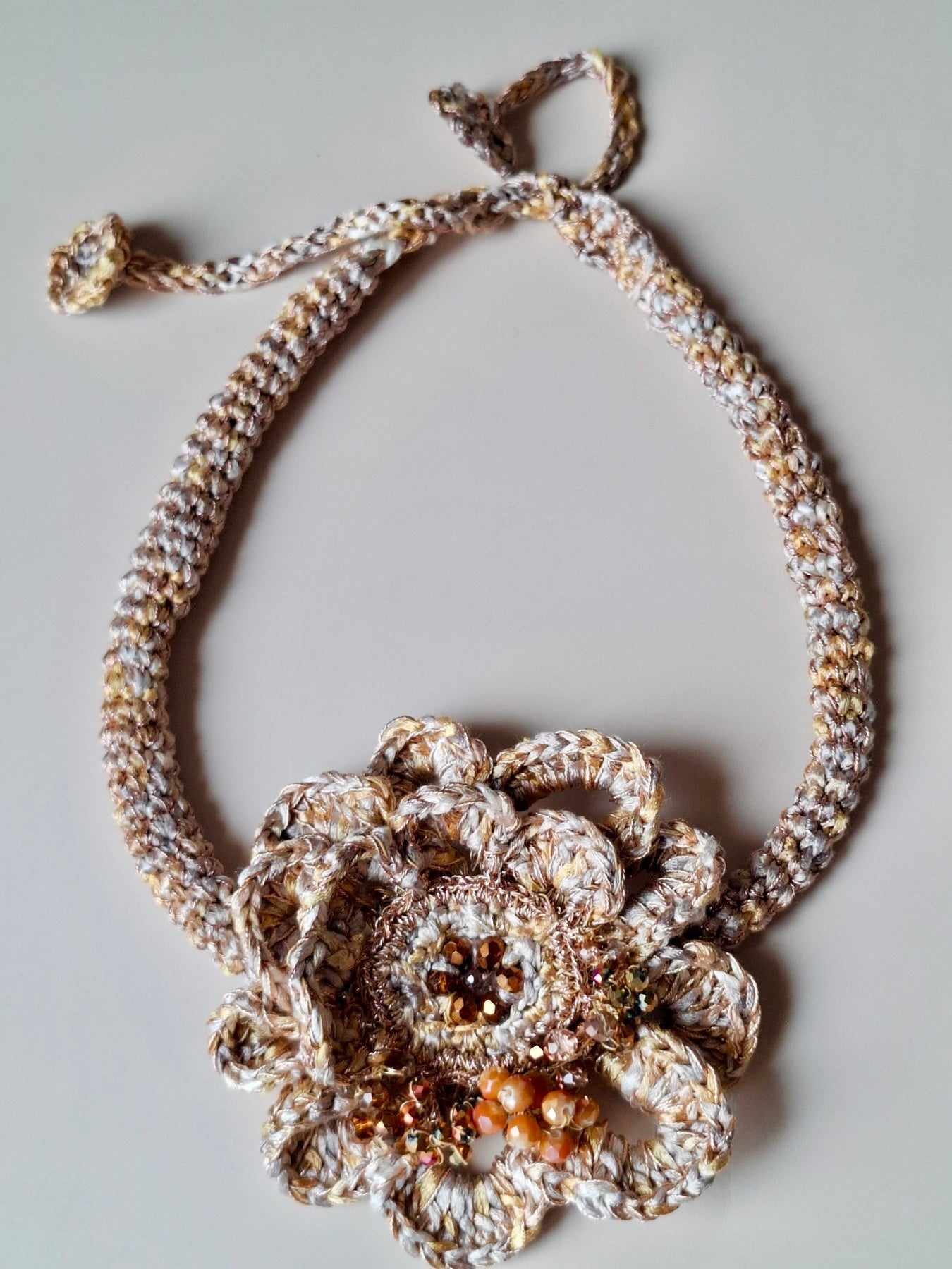 Statement Flower Necklace
