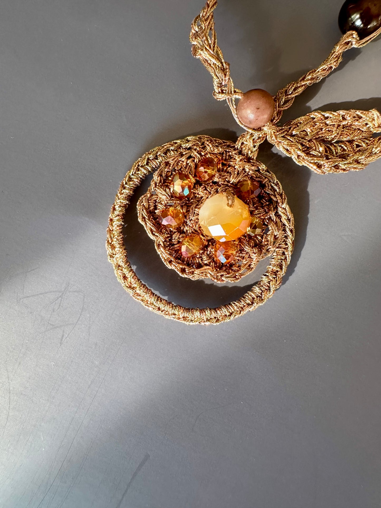 Golden Ember Necklace