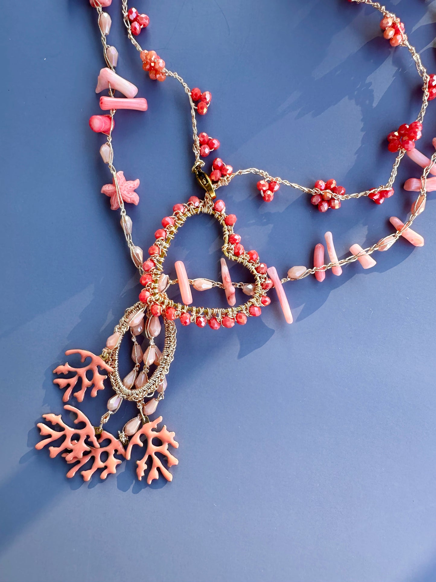 Necklace Set: “Coralia”