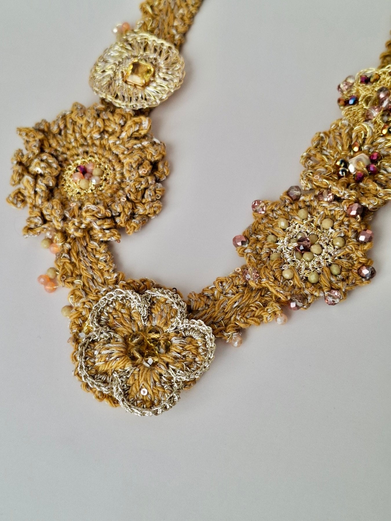 Handknit Necklace