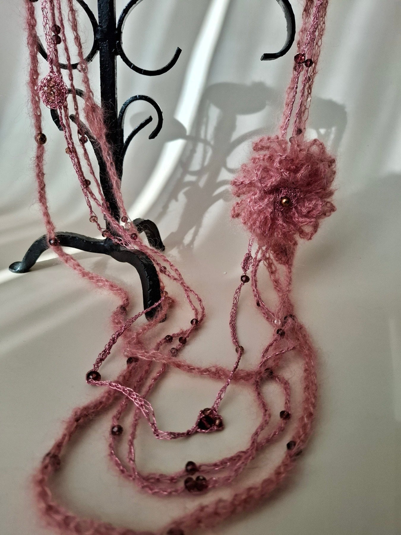 Handknit Necklace