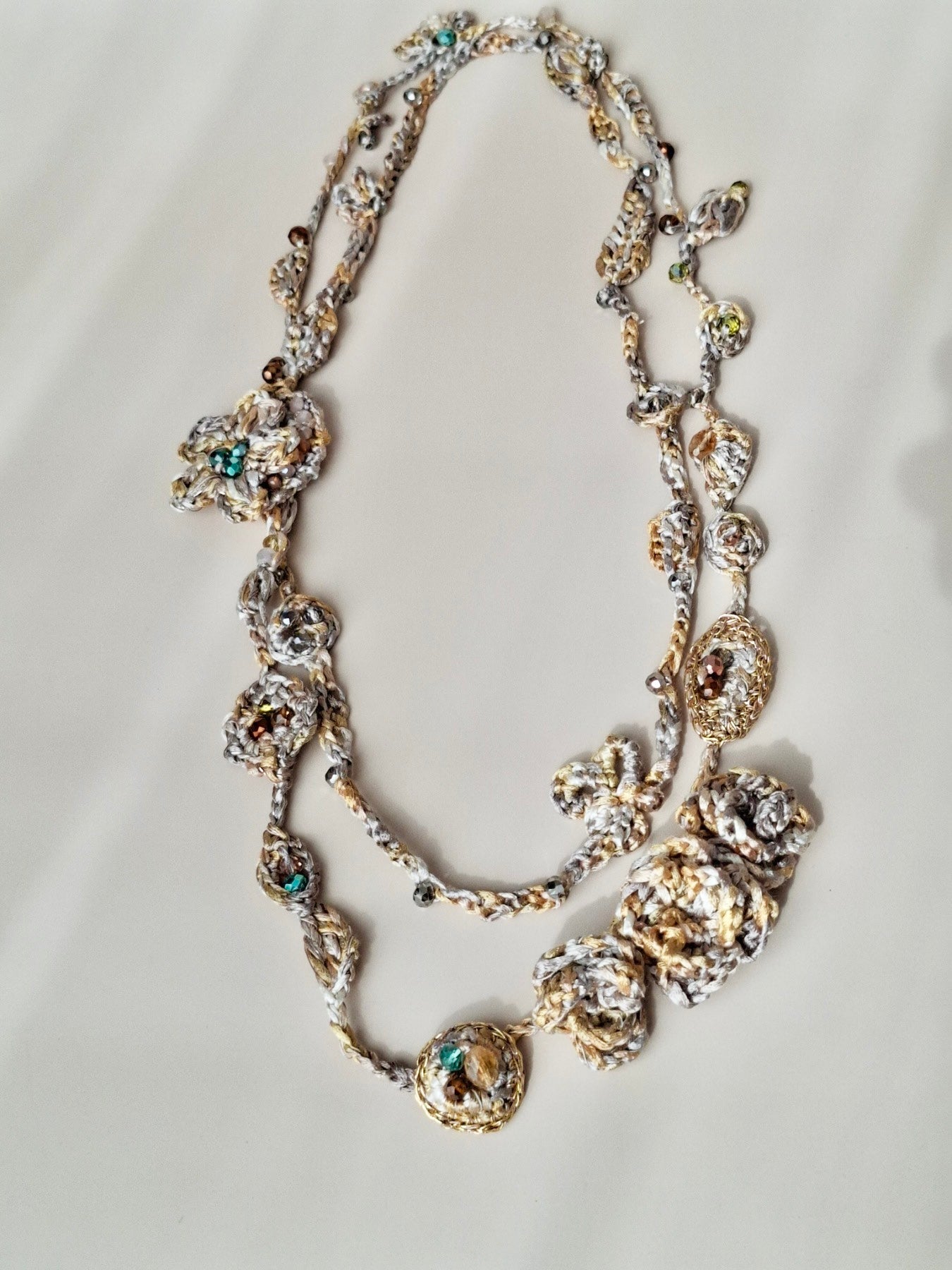Handknit Necklace