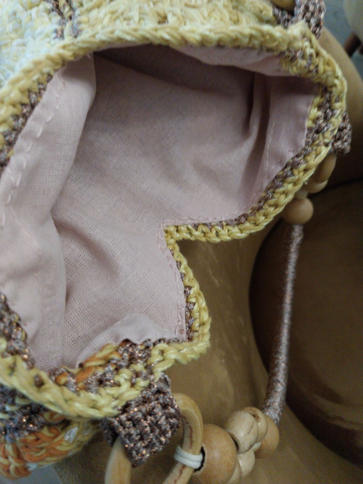 Sunny days crochet bag
