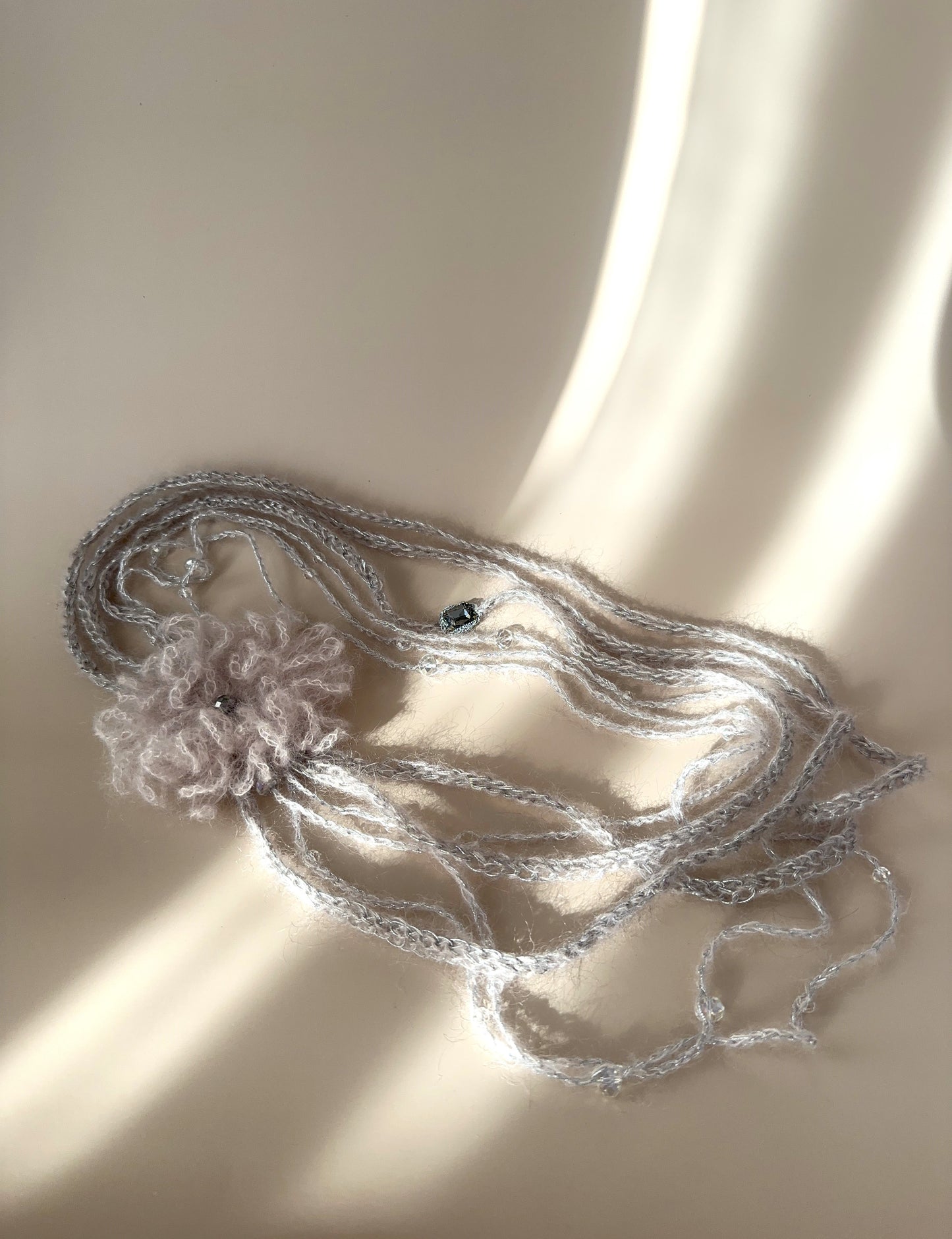 Handknit Necklace