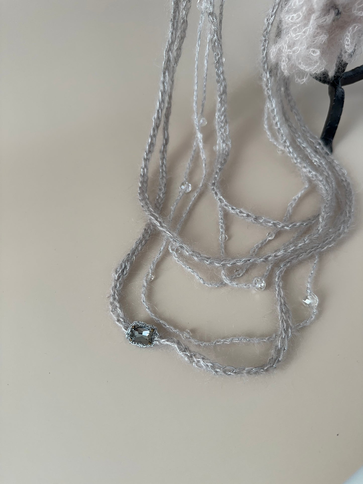Handknit Necklace