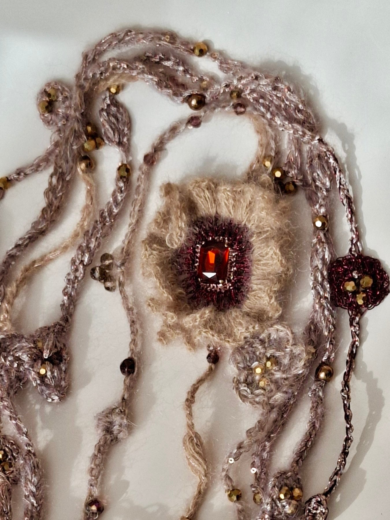 Art-knitted Necklaces