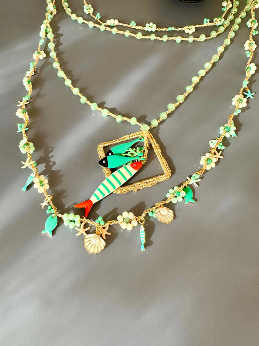 Sirena Necklace Set