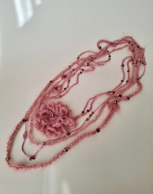 Handknit Necklace