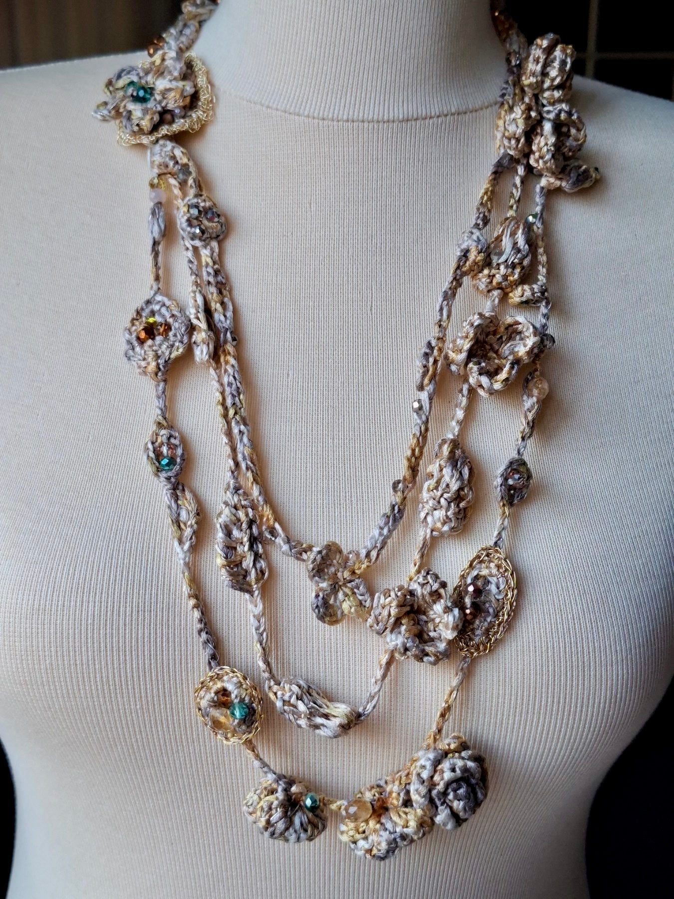 Picasso Silk Necklace