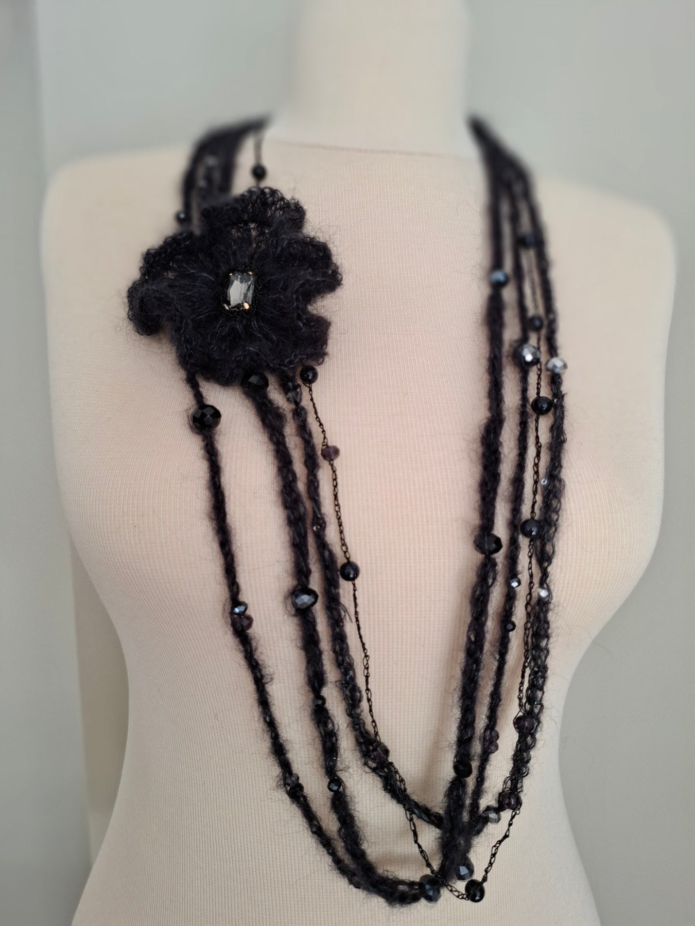 Handknit Necklace