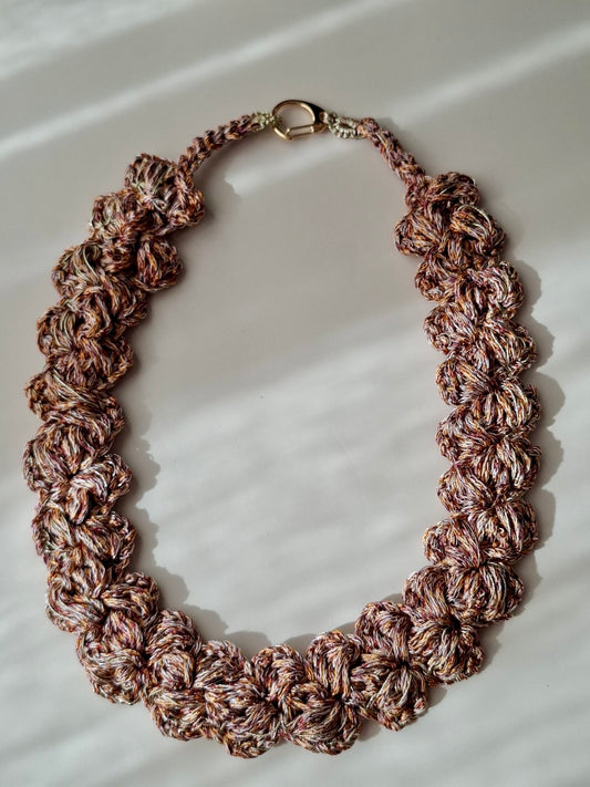 Missoni Silk Bloom – Handmade Statement Necklace