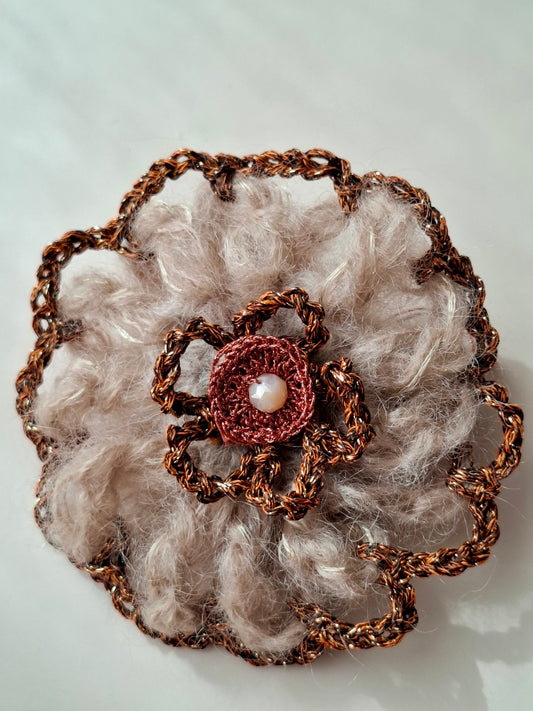 Mohair Brooch