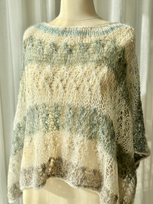 Handknit scarf, one size